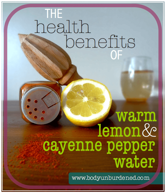 Weight Loss Drink Lemon Cayenne Pepper BMI Formula