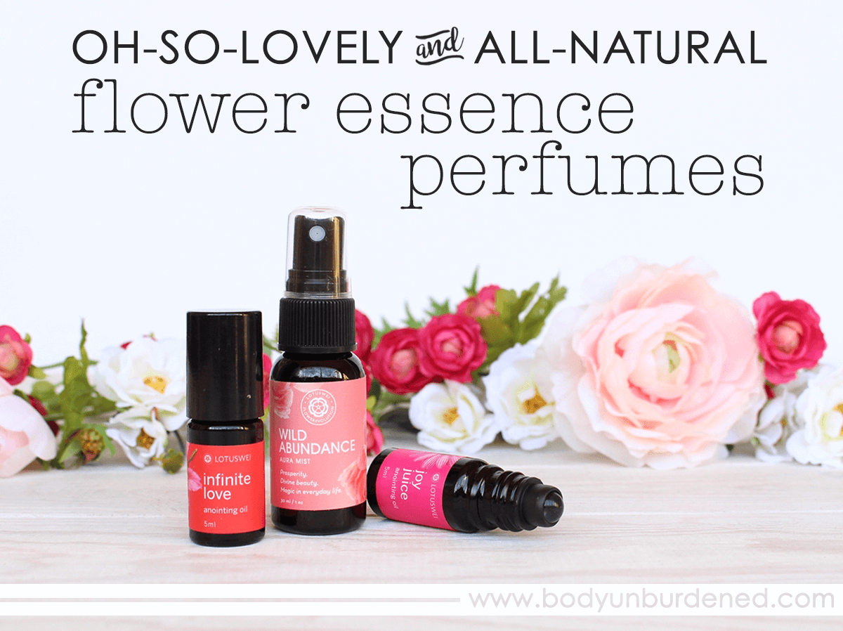 Oh-So-Lovely & All-Natural Flower Essence Perfumes