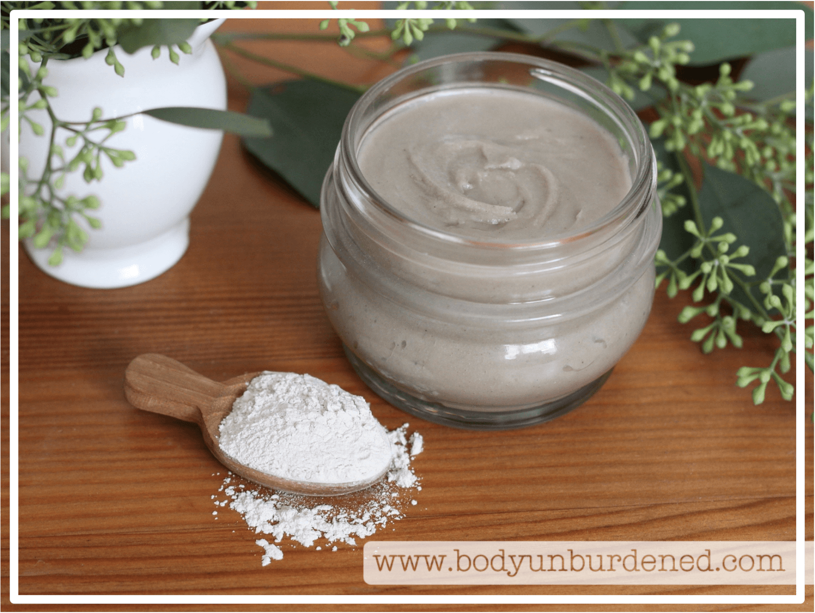 body unburdened diy homemade natural deodorant bentonite clay